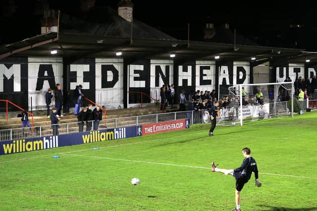 Maidenhead United's York Road ground
