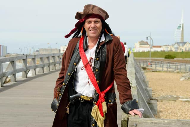'Pompey Pirate' Craig Bryden. Picture: Allan Hutchings
