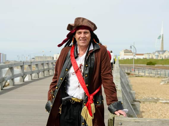 'Pompey Pirate' Craig Bryden. Picture: Allan Hutchings