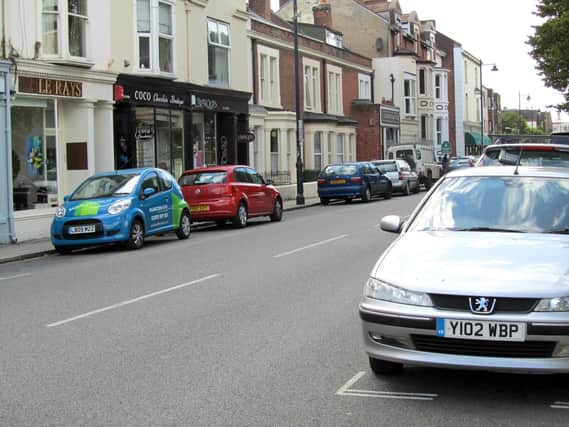 Resident and business permit parking in Southsea