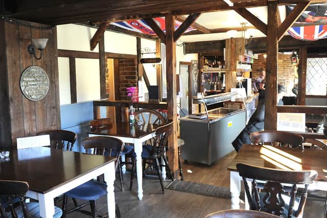 An interior view of The Stags Head pub in Westbourne. Picture: Habibur Rahman