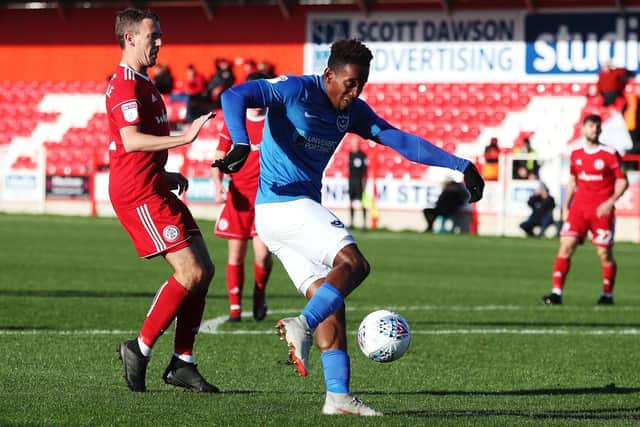 Jamal Lowe. Picture: Joe Pepler