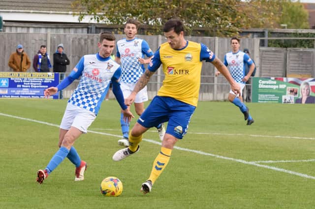 Gosport Borough are keen to keep their good home league record going. Picture: Duncan Shepherd