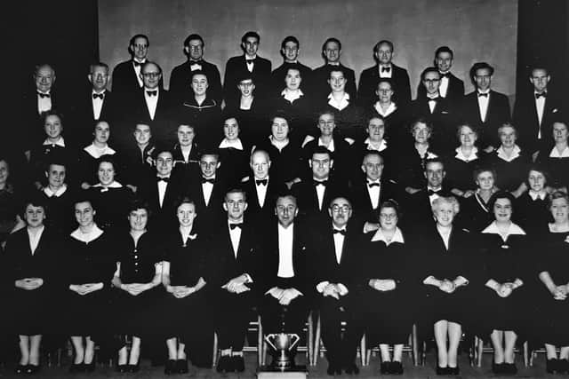 Milton Glee Club - The 1954 Portsmouth Music Festival Winners