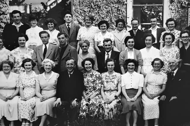 Milton Glee Club in 1951