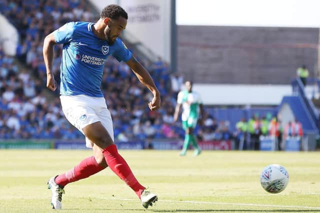 Anton Walkes returns to Pompey's squad against Wycombe. Picture: Joe Pepler