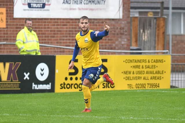 Gosport Borough fought out a 0-0 draw with Chesham United. Picture: Neil Marshall