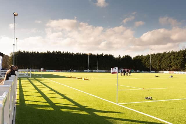 General Views of the the new pitch at Havant RFC. Pictures: Keith Woodland