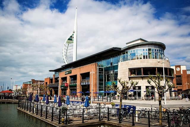 Gunwharf Quays, in Portsmouth. Picture: Gunwharf Quays / Grayling
