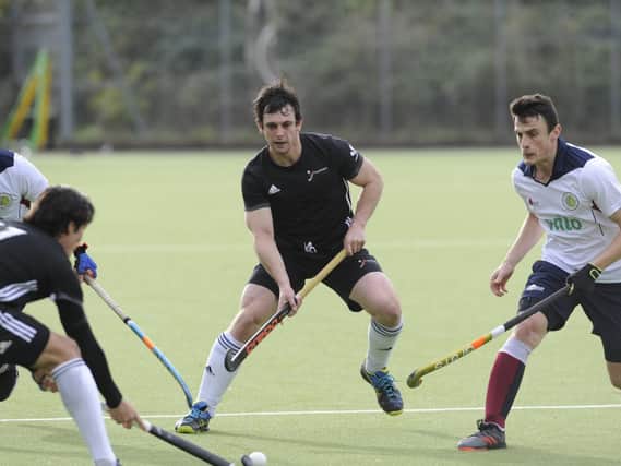 Fareham take on Olton & West Midlands. Jack Gilbert. Picture Ian Hargreaves (181104-1_hockey)