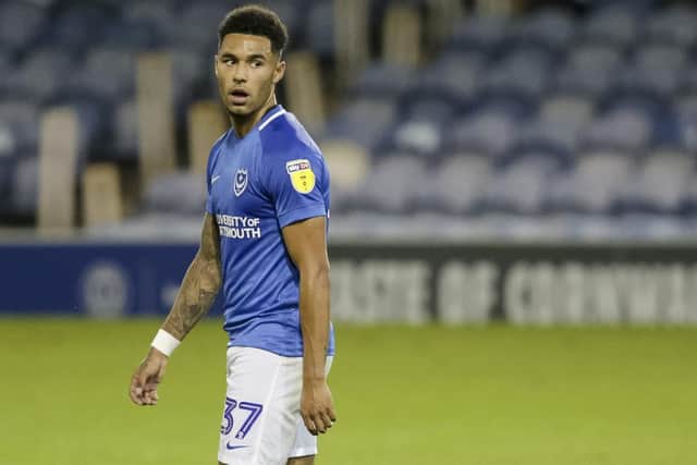 On-loan Aston Villa winger Andre Green Picture: Robin Jones