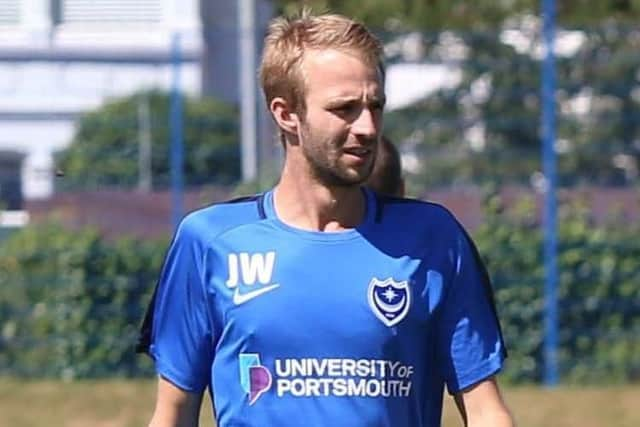 New Pompey coach Jake Wigley