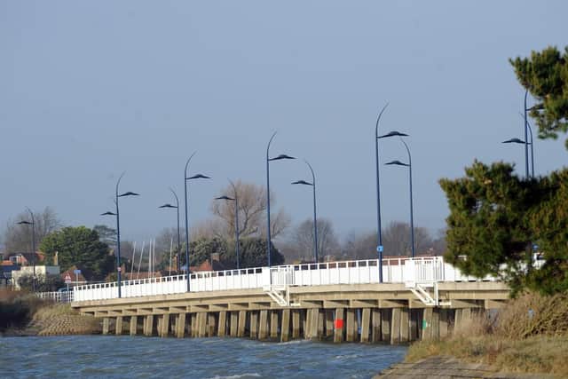 Langstone Bridge is currently the only route on and off the island - but the regeneration plan proposes another
