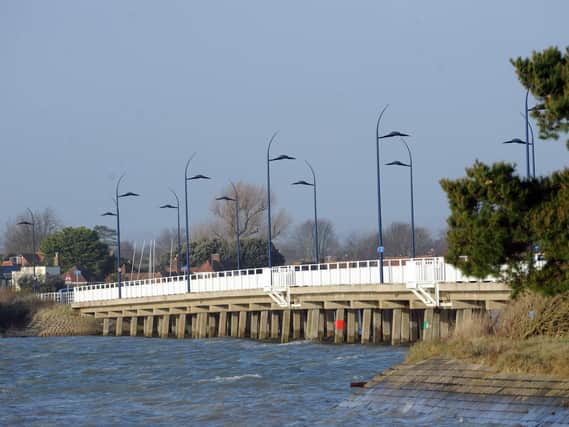 Langstone Bridge is currently the only route on and off the island - but the regeneration plan proposes another