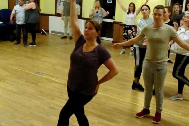 South Downe Musical Society (SDMS) in rehearsal for Thoroughly Modern Millie, which is at Ferneham Hall, Fareham