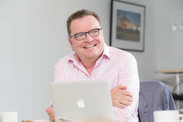 Kevin Briscoe, owner of Briscoe French PR agency in Sarisbury Green