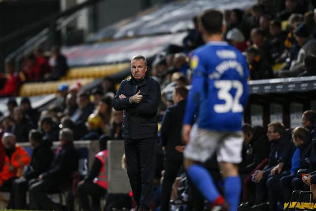 Pompey boss Kenny Jackett
