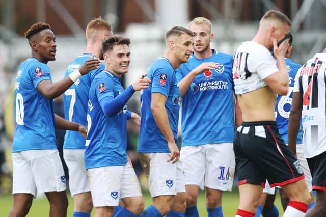 Pompey beat Maidenhead 4-0 on Saturday. Picture: Joe Pepler