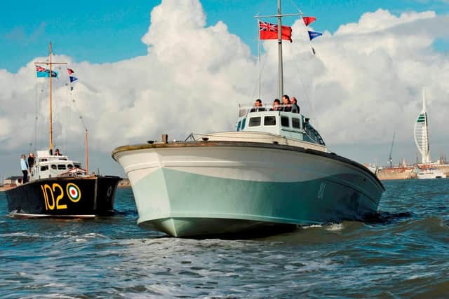 Second World War war boat MGB81, one of the Spitfires of the Sea