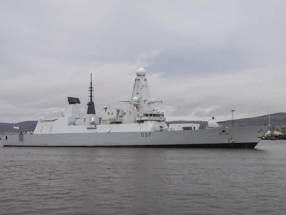 HMS Duncan. Picture: MoD/Crown copyright/PA Wire