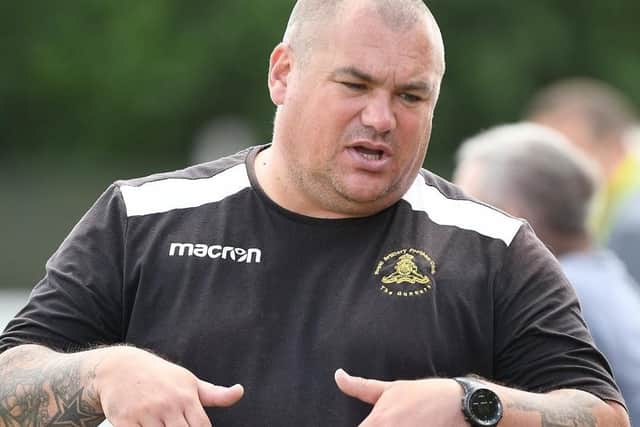 Former AFC Portchester manager Ian Saunders