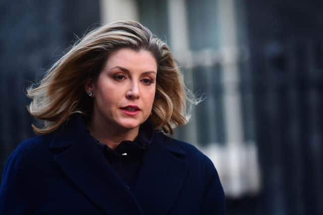 International Development Secretary Penny Mordaunt in Downing Street, London. Victoria Jones/PA Wire