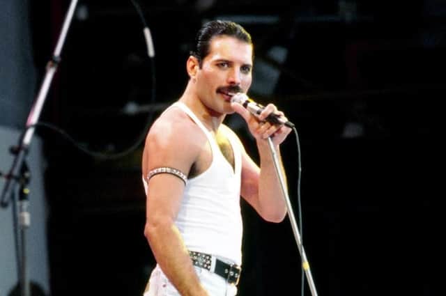 Unique: Freddie Mercury during Live Aid