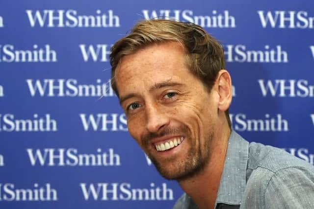Peter Crouch. Picture: Chris Moorhouse.