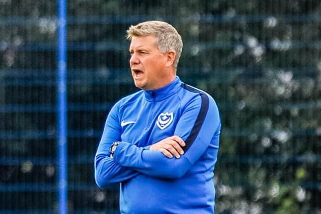 Pompey academy boss Mark Kelly. Picture: Colin Farmery