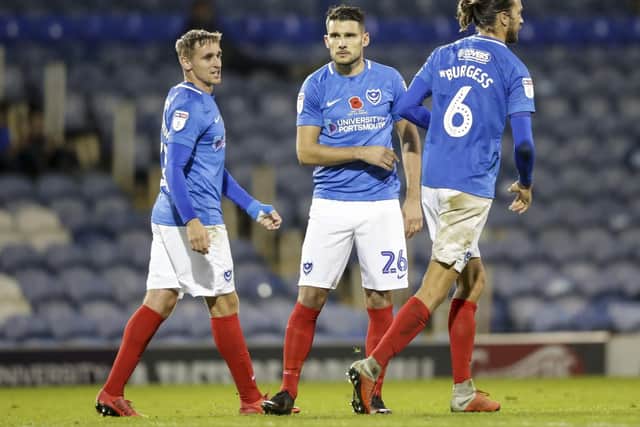 Gareth Evans netted in Pompey's win over Spurs' under-21s. Picture: Robin Jones