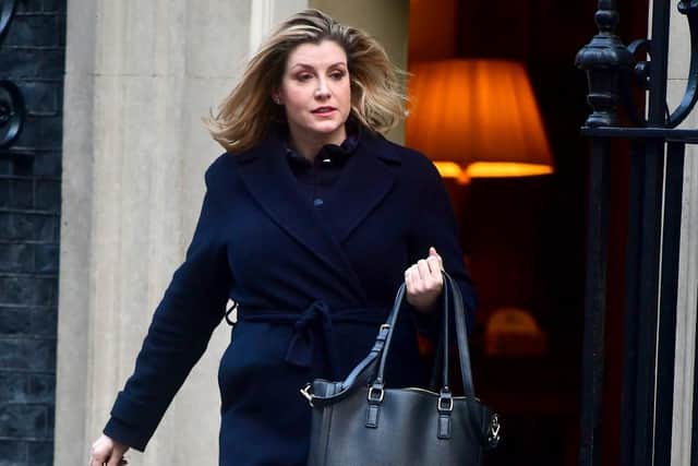 International Development Secretary Penny Mordaunt in Downing Street, London. Picture: Victoria Jones/PA Wire