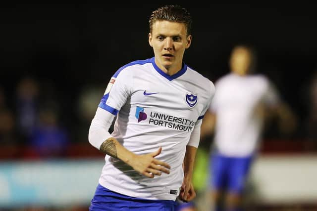 Check-a-Trade Trophy group stage - Crawley Town vs Portsmouth - 09/10/18
Portsmouths Joe Mason