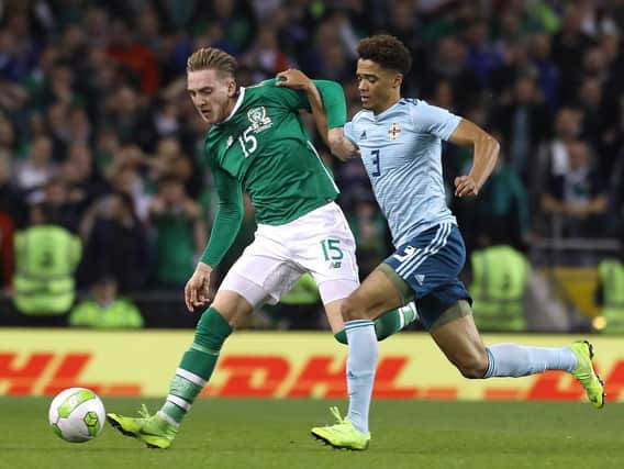 Ronan Curtis came on as a second-half subs against Northern Ireland on Thursday night