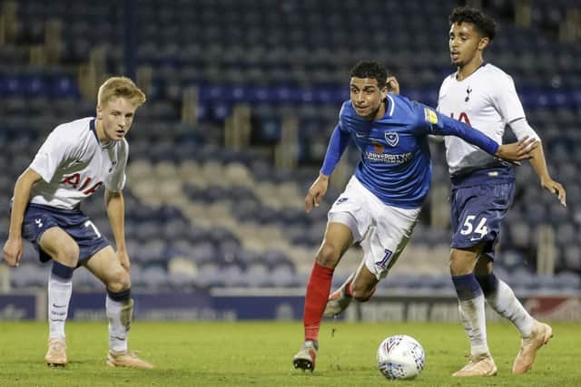 Louis Dennis is still waiting on his League One debut. Picture: Joe Pepler