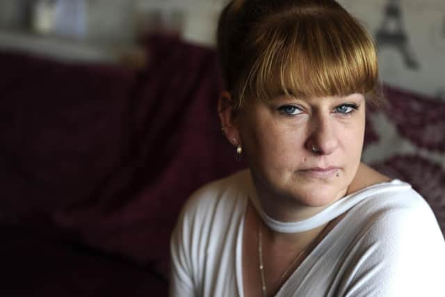 Kylie Chatfield from Rowner who is having problems with the Willow Group.
Picture: Ian Hargreaves (180219-1)
