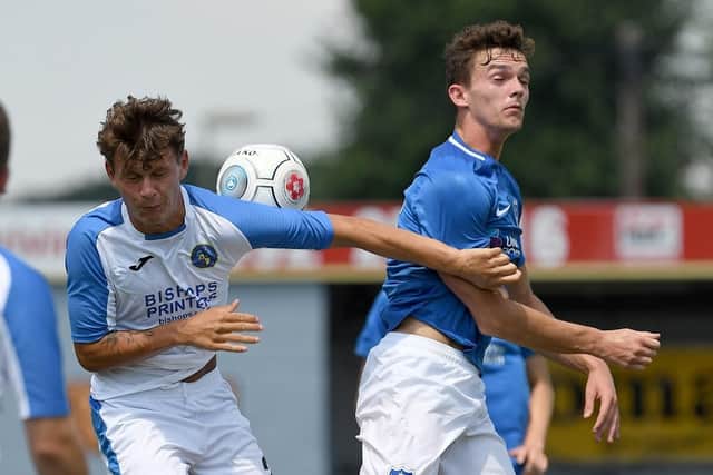 Dan Smith returned for Bognor with a goal. Picture: Neil Marshall