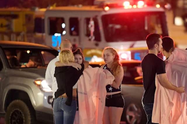 The aftermath of the Thousand Oaks shootings.