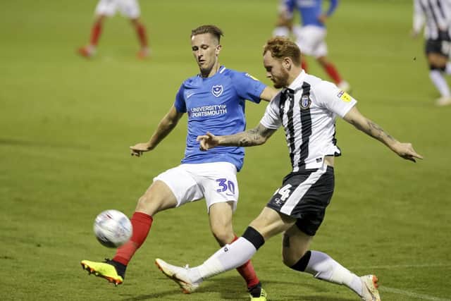 Adam May is on loan at Aldershot. Picture: Robin Jones
