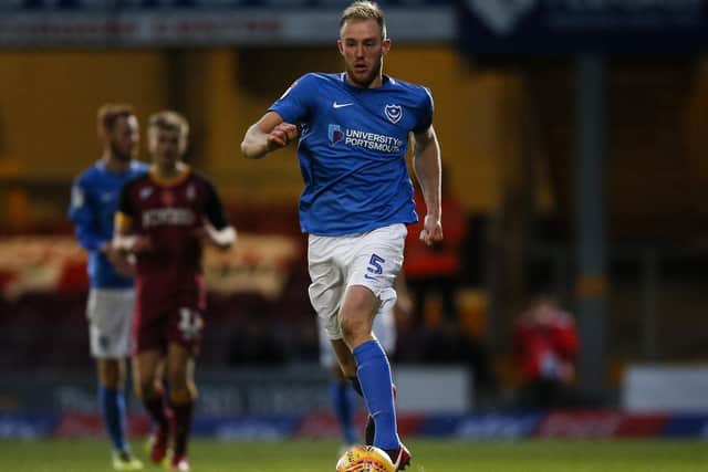 Matthew Clarke has not missed any Pompey match for more than a year. Picture: Daniel Chesterton/phcimages.com