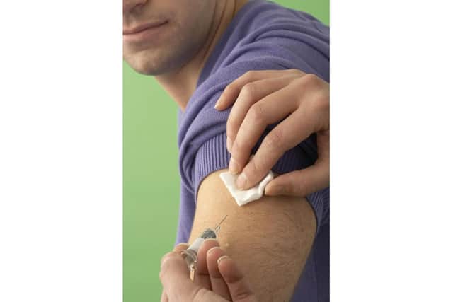 The flu jab Picture: PA