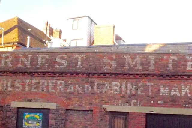 Upholsterer and cabinet maker Ernest Smith had premises in St Edwards Road, Southsea.
