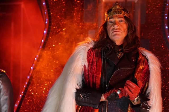 Craig Revel Horwood as Emmanuel Cavendish in new film Nativity Rocks! Picture: PA Photo/Entertainment One.