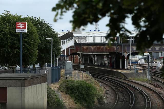 Fratton Station, through which all trains leaving Portsmouth must pass. Picture: Chris Moorhouse