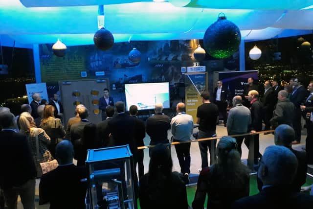 An event was held at the Spinnaker Tower to launch Portsmouth as a Gigabit City