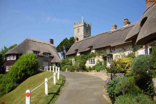 Godshill, Isle of Wight - the quintessential English village.