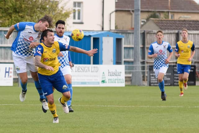 Gosport Borough manager Craig McAllister wants his team to get back on the winning track against Hendon. Picture: Duncan Shepherd
