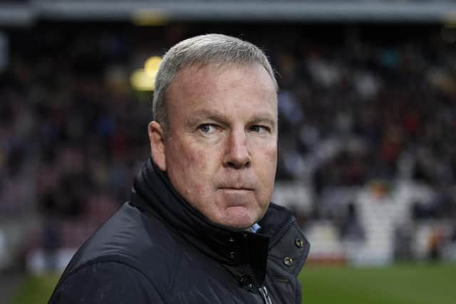 Kenny Jackett is relieved his players have returned from their enforced lay-off sharp and focused. Picture: Daniel Chesterton/phcimages.com