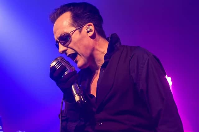 Dave Vanian of The Damned, live, 2018. Picture by Tony Woolliscroft