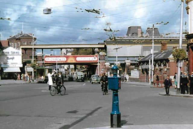 If you stood in the same place today you would see nothing of what can be seen in this view across Guildhall Square, Portsmouth, in 1961. Picture: Rose Bolton Collection