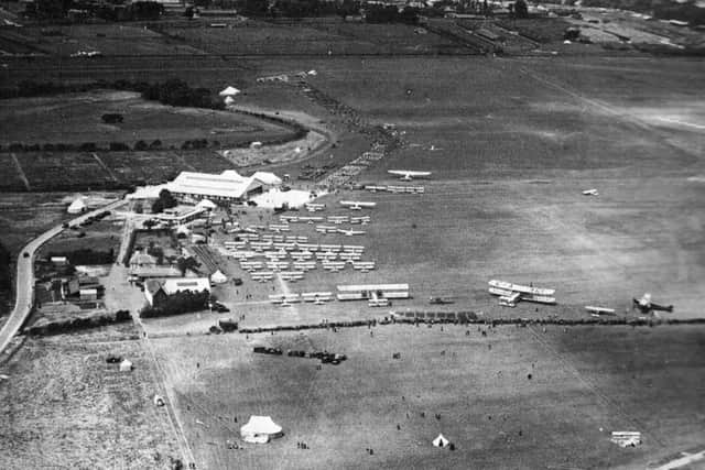 Air display at Portsmouth Airport.